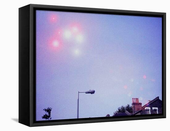 UFO Sighting-Christian Darkin-Framed Premier Image Canvas