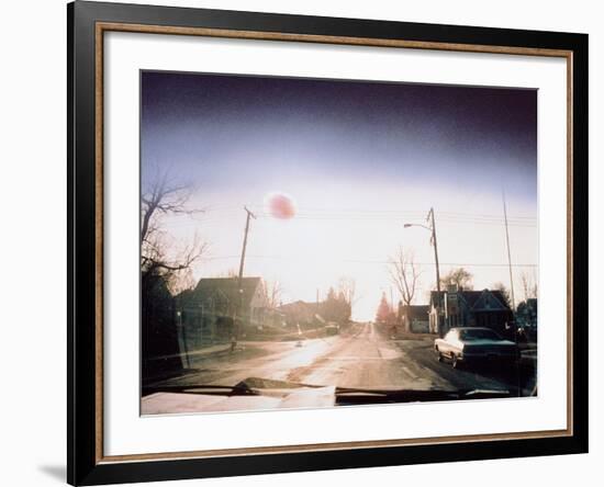 UFO Sighting-Julian Baum-Framed Photographic Print