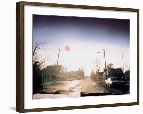 UFO Sighting-Julian Baum-Framed Photographic Print