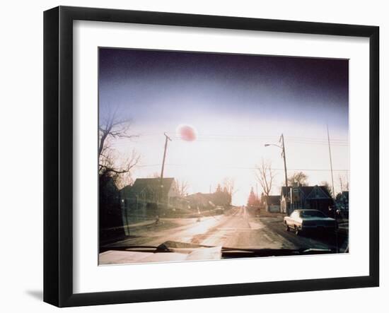 UFO Sighting-Julian Baum-Framed Photographic Print