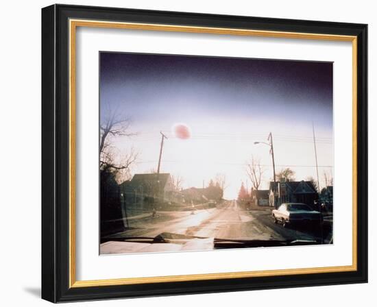 UFO Sighting-Julian Baum-Framed Photographic Print