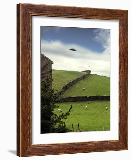 UFO Sighting-Richard Kail-Framed Photographic Print