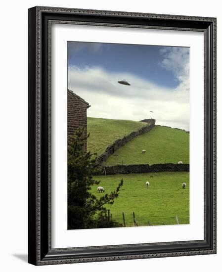 UFO Sighting-Richard Kail-Framed Photographic Print