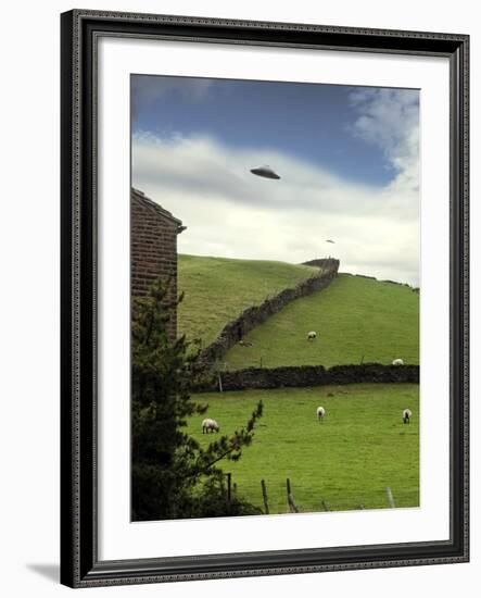 UFO Sighting-Richard Kail-Framed Photographic Print