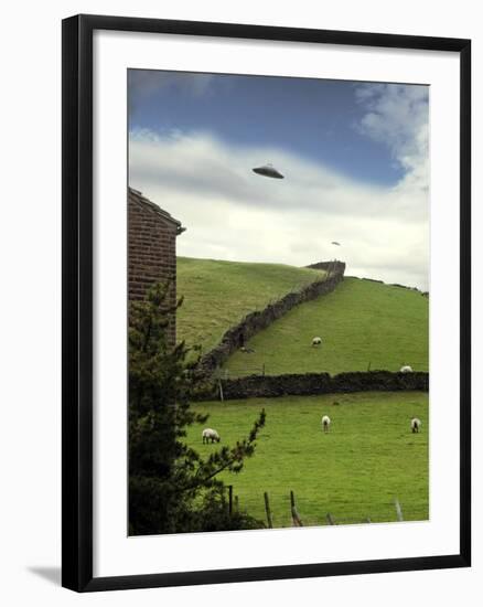 UFO Sighting-Richard Kail-Framed Photographic Print