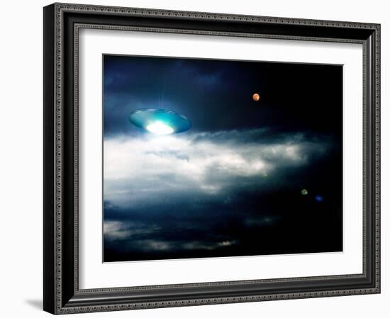 UFO-Detlev Van Ravenswaay-Framed Photographic Print