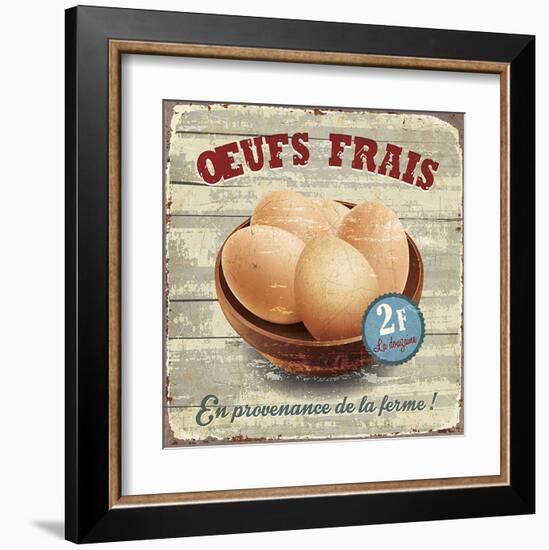 Œufs frais-Bruno Pozzo-Framed Art Print