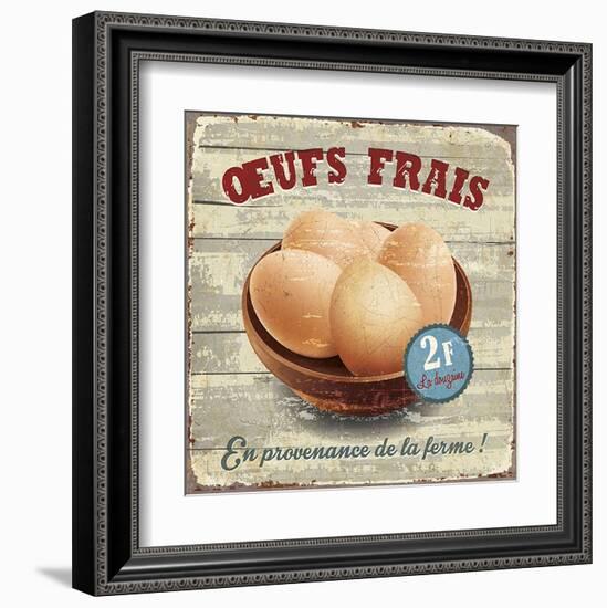 Œufs frais-Bruno Pozzo-Framed Art Print