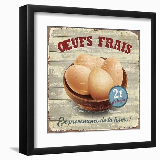 Œufs frais-Bruno Pozzo-Framed Art Print