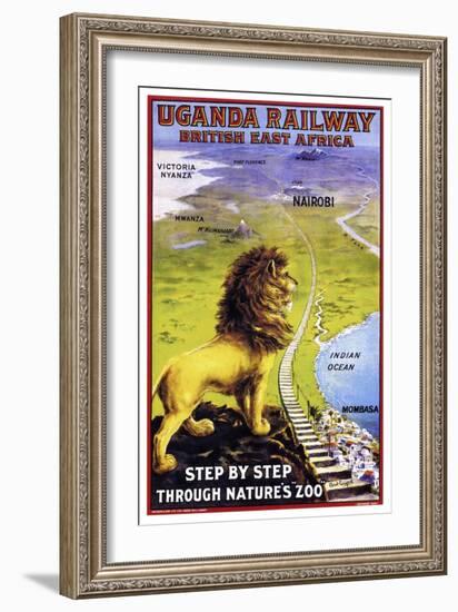 Uganda Railway-null-Framed Giclee Print