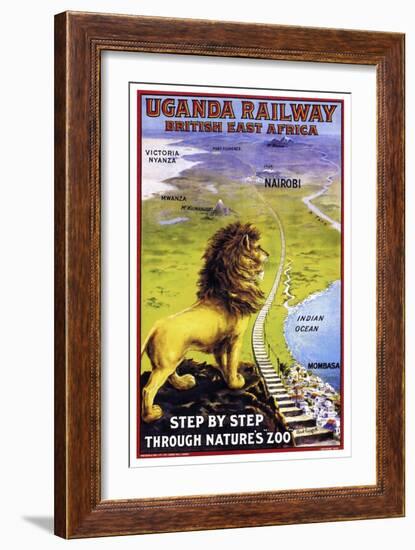 Uganda Railway-null-Framed Giclee Print