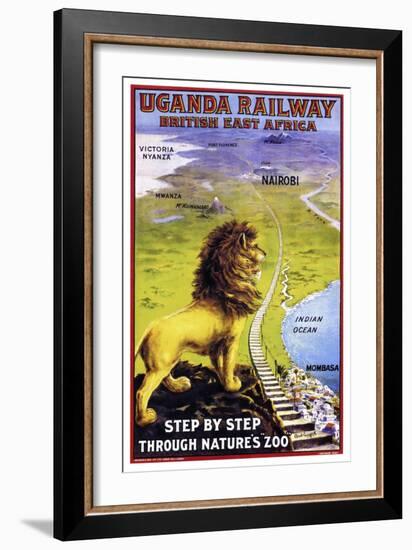 Uganda Railway-null-Framed Giclee Print