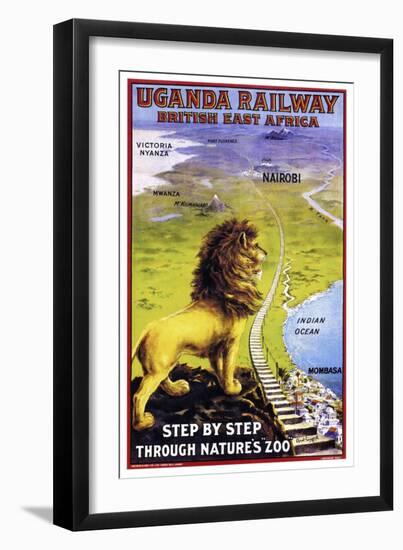 Uganda Railway-null-Framed Giclee Print