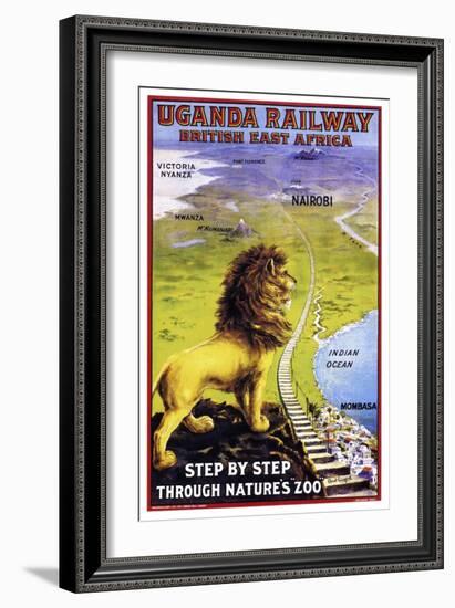 Uganda Railway-null-Framed Giclee Print