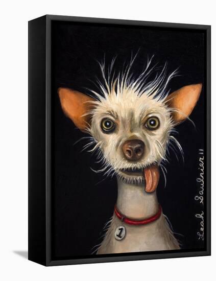 Ugly Dog-Leah Saulnier-Framed Premier Image Canvas