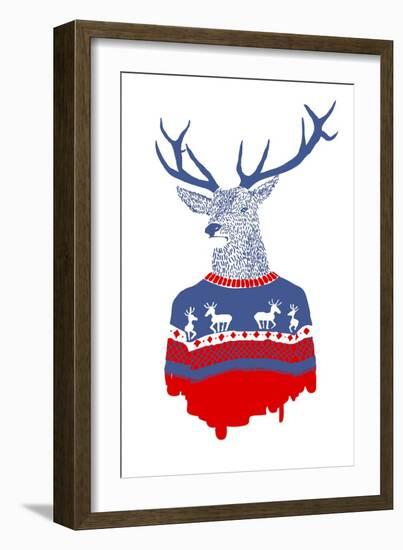 Ugly Winter Pulover-Robert Farkas-Framed Giclee Print