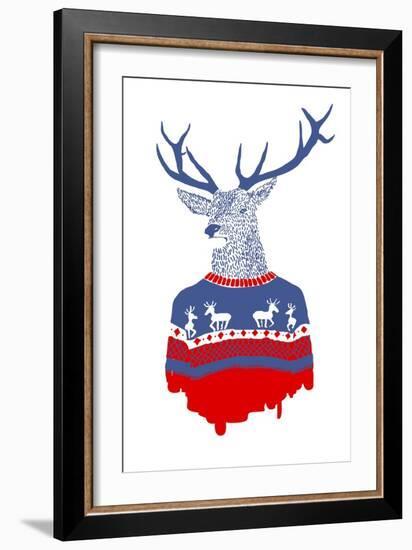 Ugly Winter Pulover-Robert Farkas-Framed Giclee Print