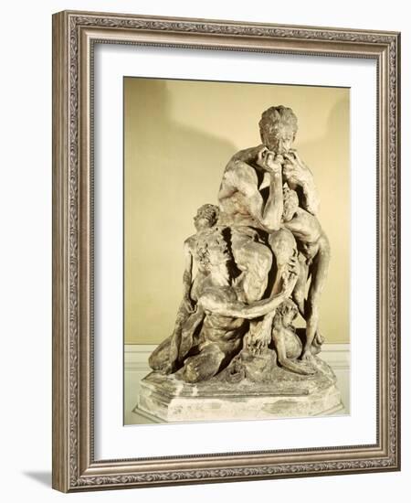 Ugolino and His Sons-Jean-Baptiste Carpeaux-Framed Giclee Print