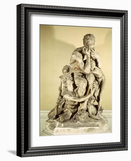 Ugolino and His Sons-Jean-Baptiste Carpeaux-Framed Giclee Print