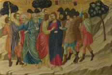 Ugolino Di Nerio (Ca 1280-1349) the Deposition (From the Basilica of Santa Croce, Florence) Tempera-Ugolino Di Nerio-Giclee Print