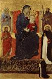 Virgin and Child Enthroned with Saints Peter, Paul, John the Baptist, Dominic and a Donor, 1325-35-Ugolino Di Nerio-Giclee Print