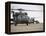 UH-60 Black Hawks Taxis Out for a Mission over Northern Iraq-null-Framed Premier Image Canvas