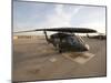 UH-60 Blackhawk Medivac Helicopter Sits on the Flight Deck at Camp Warhorse-Stocktrek Images-Mounted Photographic Print