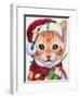 Uh Oh! Santa!-Jenny Newland-Framed Giclee Print
