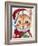 Uh Oh! Santa!-Jenny Newland-Framed Giclee Print