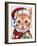 Uh Oh! Santa!-Jenny Newland-Framed Giclee Print