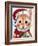 Uh Oh! Santa!-Jenny Newland-Framed Giclee Print