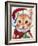 Uh Oh! Santa!-Jenny Newland-Framed Giclee Print