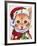 Uh Oh! Santa!-Jenny Newland-Framed Giclee Print