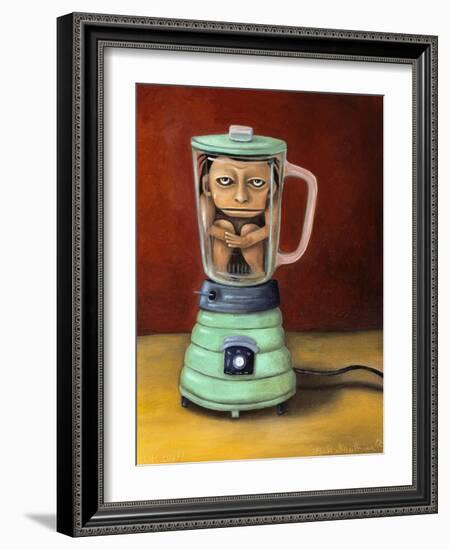 Uh Oh-Leah Saulnier-Framed Giclee Print