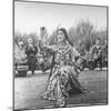 Uighur Dancer Performing to Music-null-Mounted Photographic Print