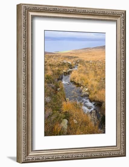 Uisge Soluis Mhoir, burn on the walk up to Coire-Fhionn Lochan, Isle of Arran, North Ayrshire, Scot-Gary Cook-Framed Photographic Print