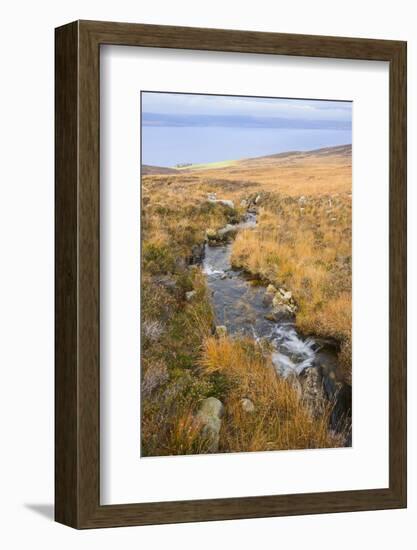 Uisge Soluis Mhoir, burn on the walk up to Coire-Fhionn Lochan, Isle of Arran, North Ayrshire, Scot-Gary Cook-Framed Photographic Print