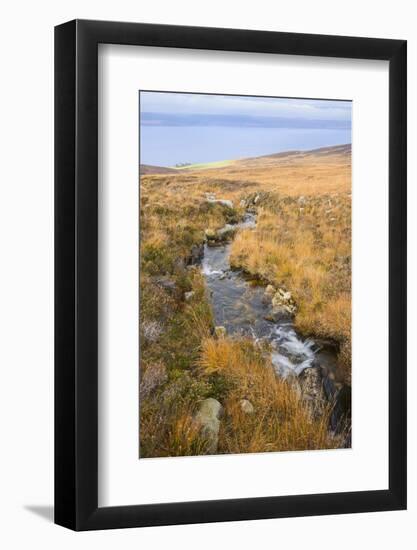 Uisge Soluis Mhoir, burn on the walk up to Coire-Fhionn Lochan, Isle of Arran, North Ayrshire, Scot-Gary Cook-Framed Photographic Print