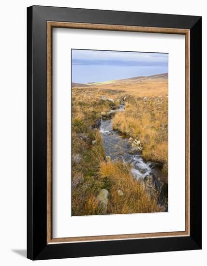 Uisge Soluis Mhoir, burn on the walk up to Coire-Fhionn Lochan, Isle of Arran, North Ayrshire, Scot-Gary Cook-Framed Photographic Print