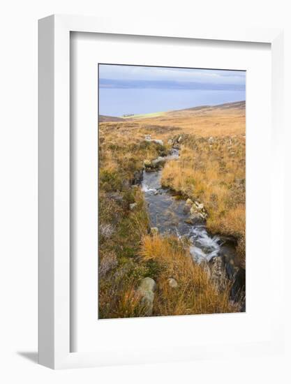 Uisge Soluis Mhoir, burn on the walk up to Coire-Fhionn Lochan, Isle of Arran, North Ayrshire, Scot-Gary Cook-Framed Photographic Print