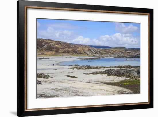 Uisken Beach, Near Bunessan, Isle of Mull-Gary Cook-Framed Photographic Print