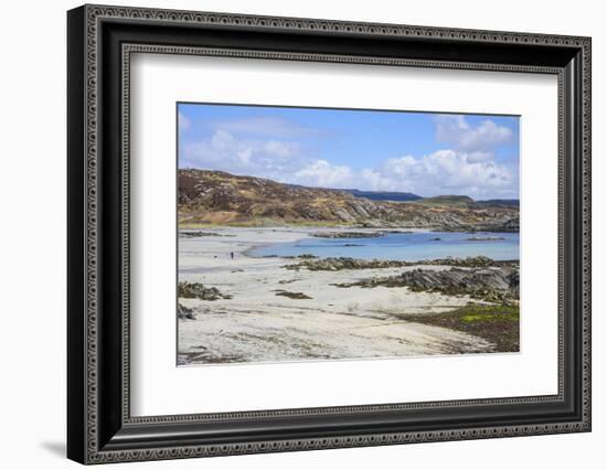 Uisken Beach, Near Bunessan, Isle of Mull-Gary Cook-Framed Photographic Print