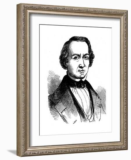 Ujj Leverrier, French Astronomer Who Calculated the Position of Planet Neptune in 1846-null-Framed Giclee Print