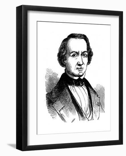 Ujj Leverrier, French Astronomer Who Calculated the Position of Planet Neptune in 1846-null-Framed Giclee Print