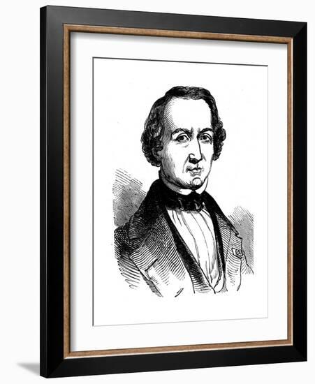 Ujj Leverrier, French Astronomer Who Calculated the Position of Planet Neptune in 1846-null-Framed Giclee Print