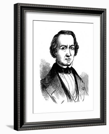 Ujj Leverrier, French Astronomer Who Calculated the Position of Planet Neptune in 1846-null-Framed Giclee Print