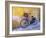 UK, England, Cambridge, Clare College, Bicycle-Alan Copson-Framed Photographic Print