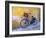 UK, England, Cambridge, Clare College, Bicycle-Alan Copson-Framed Photographic Print