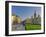 UK, England, Cambridge, King's Parade and King's College on Right-Alan Copson-Framed Photographic Print