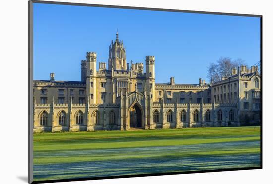 Uk, England, Cambridge, University of Cambridge, St. John's College-Alan Copson-Mounted Photographic Print